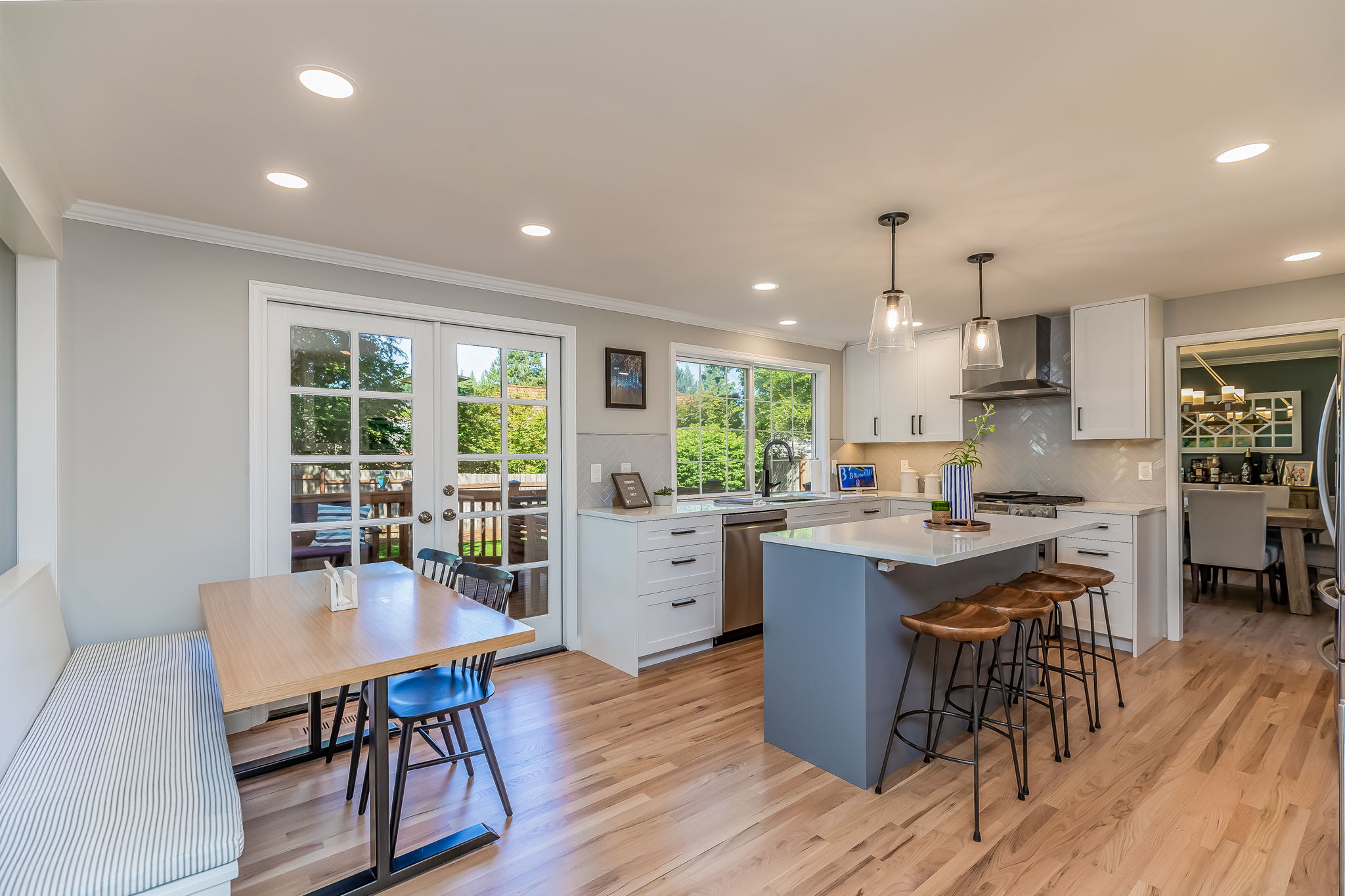 Custom kitchen remodel in Issaquah, WA by Higgason Homes