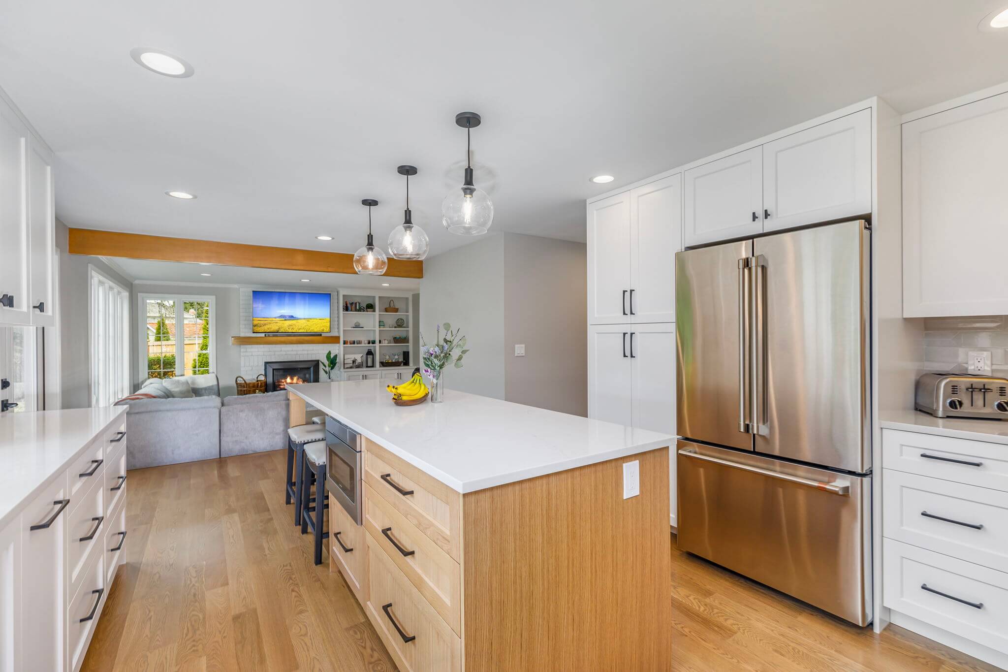 DeBruiel Project, Issaquah, WA, Kitchen Remodel. Custom kitchen remodel by Higgason Homes.