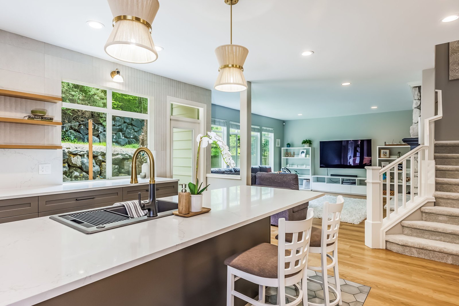 Netzer Project – Snoqualmie, WA – Kitchen Remodel 1